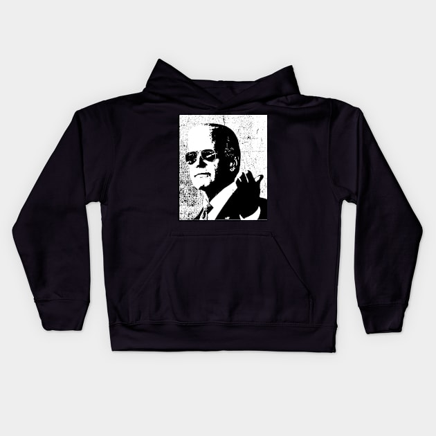 Joe Biden Kids Hoodie by Daz Art & Designs